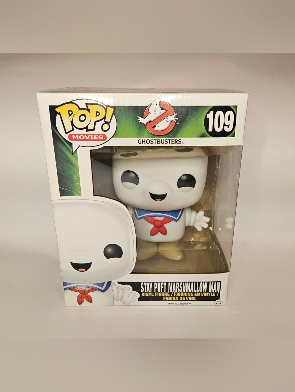 Funko Pop! Movies Ghostbusters Stay Puft Marshmallow Man #109 Vinyl Figure